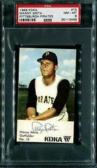 Manny Mota Baseball Cards 1968 KDKA Pittsburgh Pirates Prices
