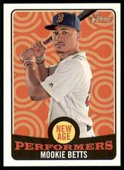 Mookie Betts Baseball Cards 2017 Topps Heritage New Age Performers Prices