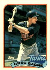Greg Gagne #19 Baseball Cards 1989 Topps Tiffany Prices
