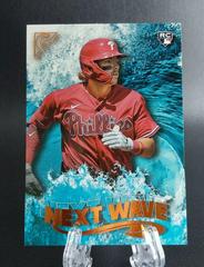 Bryson Stott [Orange] Baseball Cards 2022 Topps Gallery Next Wave Prices