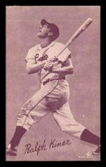 Ralph Kiner #22 Baseball Cards 1953 Canadian Exhibits Prices