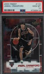 Jamal Crawford #133 Basketball Cards 2000 Finest Prices