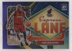 Dwyane Wade [Purple] #19 Basketball Cards 2020 Panini Donruss Optic Express Lane Prices