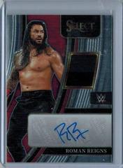 Roman Reigns [Gold Prizm] Wrestling Cards 2022 Panini Select WWE Autograph Memorabilia Prices