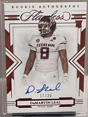 DeMarvin Leal [Autograph Ruby] #104 Football Cards 2022 Panini Flawless Collegiate Prices