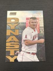 Mike Trout [Gold] #2A Baseball Cards 2022 Stadium Club Chrome Dynasty and Destiny Prices