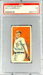 Bill Chappelle Baseball Cards 1909 T206 Polar Bear Prices