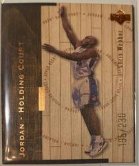 Chris Webber, Michael Jordan [Bronze] Basketball Cards 1998 Upper Deck Hardcourt Jordan Holding Court Prices