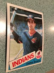 Chris Bando #14 Baseball Cards 1985 Topps Prices
