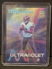 Lamar Jackson #10 Football Cards 2023 Panini Spectra Ultraviolet Prices