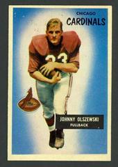 John Olszewski #3 Football Cards 1955 Bowman Prices