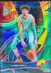LaMelo Ball [Asia Red Yellow Green] Basketball Cards 2021 Panini Spectra Prices