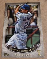 Adrian Gonzalez [Gold] #MLBD-13 Baseball Cards 2016 Topps MLB Debut Prices