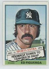 Ed Figueroa Baseball Cards 1976 Topps Traded Prices