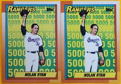 Nolan Ryan [Rangers] #5 Baseball Cards 1990 Topps Tiffany Prices