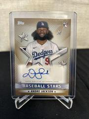 Andre Jackson [Gold] Baseball Cards 2022 Topps Baseball Stars Autographs Prices