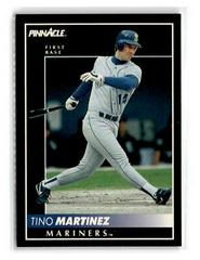 Tino Martinez #123 Baseball Cards 1992 Pinnacle Prices