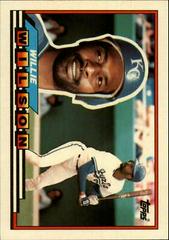 Willie Wilson #136 Baseball Cards 1989 Topps Big Prices