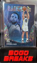 Stephen Curry [Holo Fast Break] #1 Basketball Cards 2022 Panini Donruss Optic Raining 3s Prices