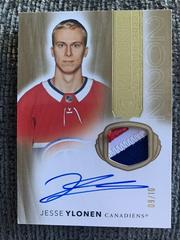 Jesse Ylonen [Gold Autograph Patch] Hockey Cards 2021 Upper Deck The Cup Rookie Class of 2022 Prices