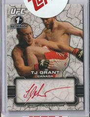 TJ Grant [Red Ink] Ufc Cards 2013 Topps UFC Bloodlines Autographs Prices