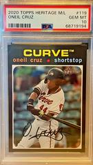 Oneil Cruz #119 Baseball Cards 2020 Topps Heritage Minor League Prices