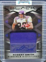 Robert Smith [Silver] #SSJ-RSM Football Cards 2022 Panini Black Sizeable Signatures Jersey Prices