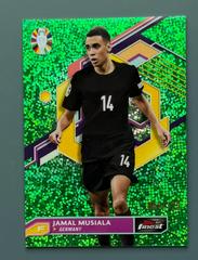 Jamal Musiala [Green Speckle Refractor] #37 Soccer Cards 2023 Topps Finest Road to UEFA EURO Prices