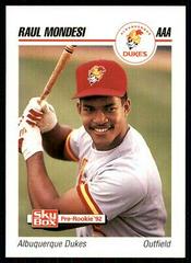 Raul Mondesi #8 Baseball Cards 1992 Skybox AAA Prices