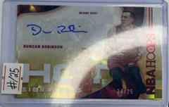Duncan Robinson [Red] #HS-DRB Basketball Cards 2021 Panini Hoops Hot Signatures Prices