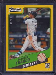 Wander Franco [Gold] #3 Baseball Cards 2022 Panini Chronicles Classics Prices