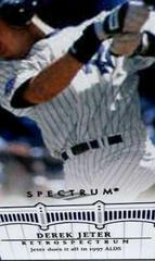 Derek Jeter #DJ21 Baseball Cards 2008 Upper Deck Spectrum Jeter Retrospectrum Prices