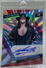 Undertaker [Sunburst] Wrestling Cards 2022 Panini Revolution WWE Autographs Prices