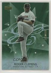 Roger Clemens [Green] Baseball Cards 2006 Upper Deck Future Stars Prices