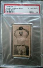 'Rube' Marquard [Hand Cut] Baseball Cards 1923 W572 Prices
