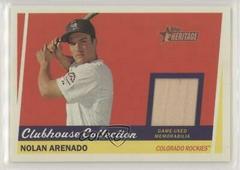 Nolan Arenado Baseball Cards 2016 Topps Heritage Clubhouse Collection Relics Prices