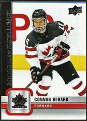Connor Bedard #141 Hockey Cards 2023 Upper Deck Team Canada Juniors Prices