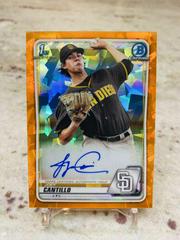 Joey Cantillo [Orange] #BSPA-JC Baseball Cards 2020 Bowman Sapphire Autographs Prices