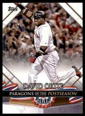 David Ortiz #PP-2 Baseball Cards 2022 Topps Update Paragons of the Postseason Prices