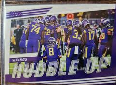 Minnesota Vikings [Purple] Football Cards 2022 Panini Score Huddle Up Prices