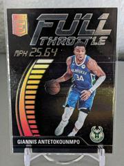 Giannis Antetokounmpo #10 Basketball Cards 2023 Donruss Elite Full Throttle Prices