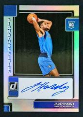Jaden Hardy #SS-JHA Basketball Cards 2022 Panini Donruss Signature Series Prices
