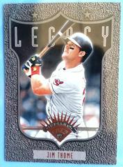 Jim Thome ##Legacy Baseball Cards 1997 Leaf Prices