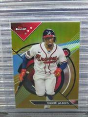 Ozzie Albies [Gold] #102 Baseball Cards 2023 Topps Finest Prices