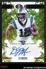 DJ Moore [Red] Football Cards 2021 Panini Illusions Ink Blots Autographs Prices