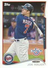 Joe Mauer #73 Baseball Cards 2014 Topps Opening Day Prices