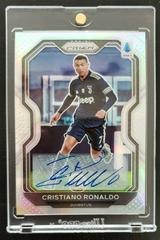 Cristiano Ronaldo [Autograph Silver] Soccer Cards 2020 Panini Chronicles Prizm Serie A Prices