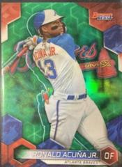 Ronald Acuna Jr. [Green] #18 Baseball Cards 2023 Bowman's Best Prices