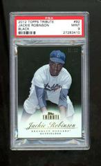 Jackie Robinson [Black] #92 Baseball Cards 2012 Topps Tribute Prices