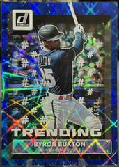 Byron Buxton [Blue] #T-5 Baseball Cards 2022 Panini Donruss Trending Prices